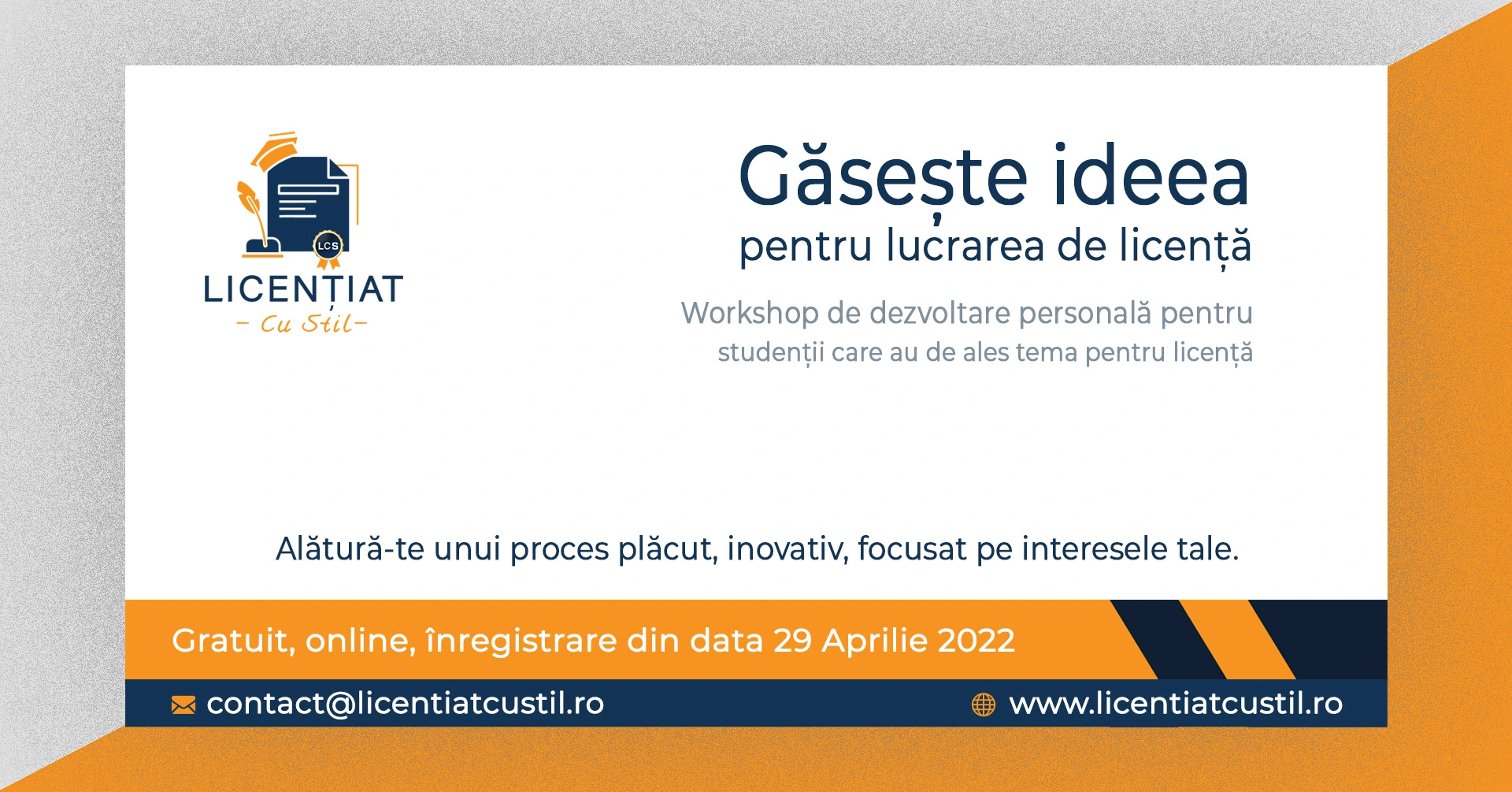 Gaseste ideea pentru lucrarea de licenta